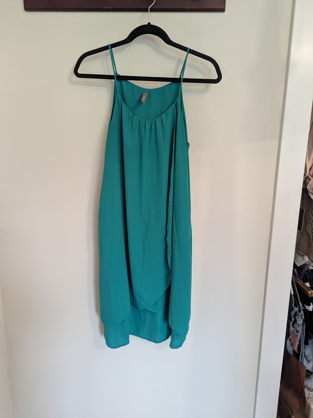 Jade Green Chiffon Maternity Dress